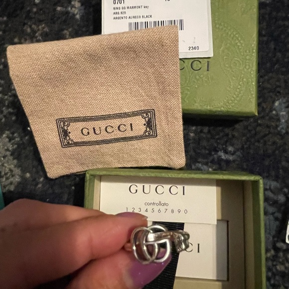 Gucci double G key ring - Picture 7 of 7